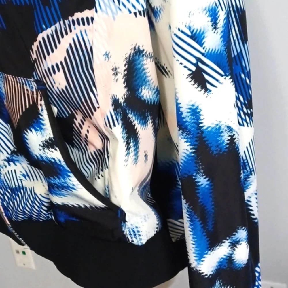 CALVIN KLEIN PERFORMANCE "Repel" raincoat. Rain Jacket Hoodie Windbreaker Large - Picture 3 of 15